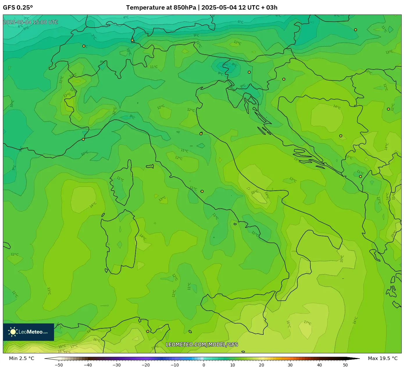 Numerical Weather Gfs