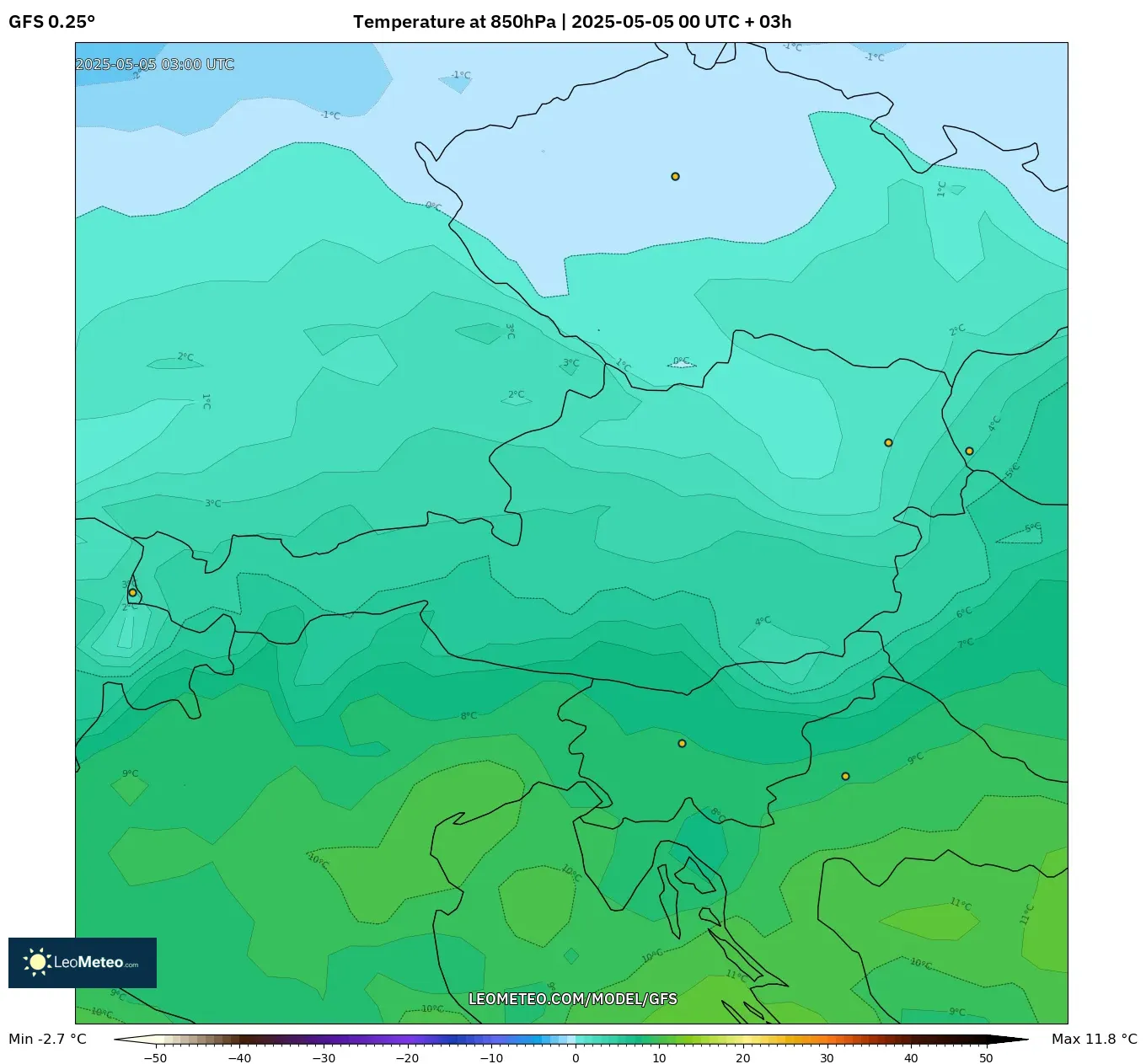 Numerical Weather Gfs