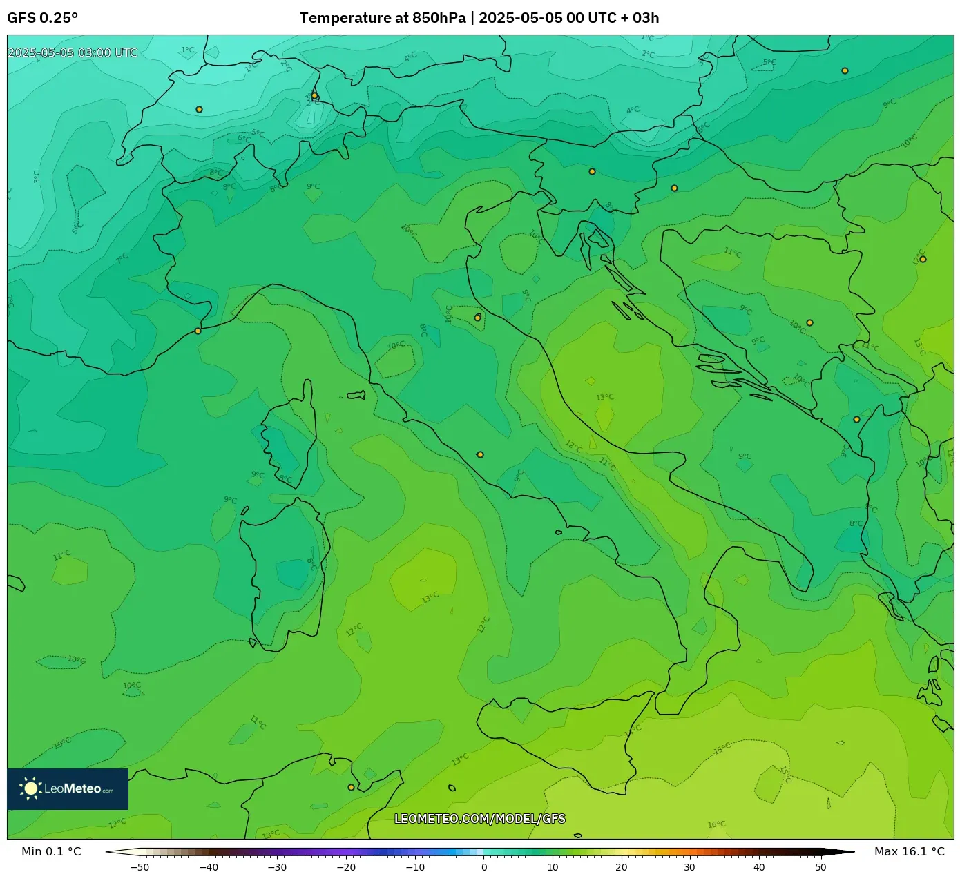 Numerical Weather Gfs