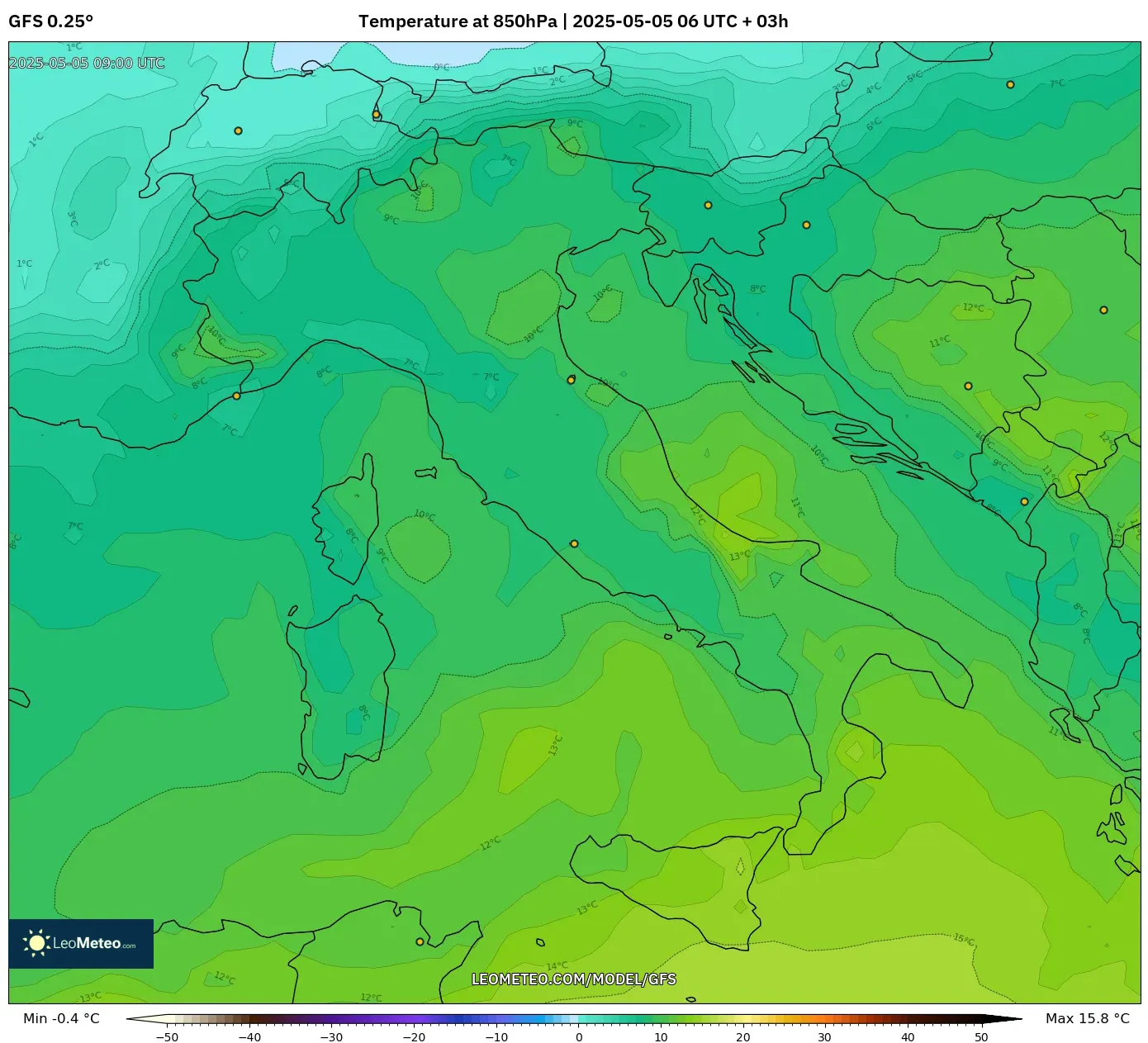 Numerical Weather Gfs