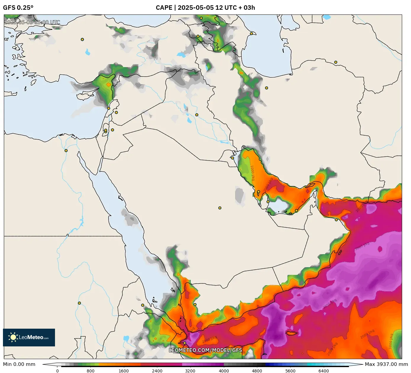 Numerical Weather Gfs