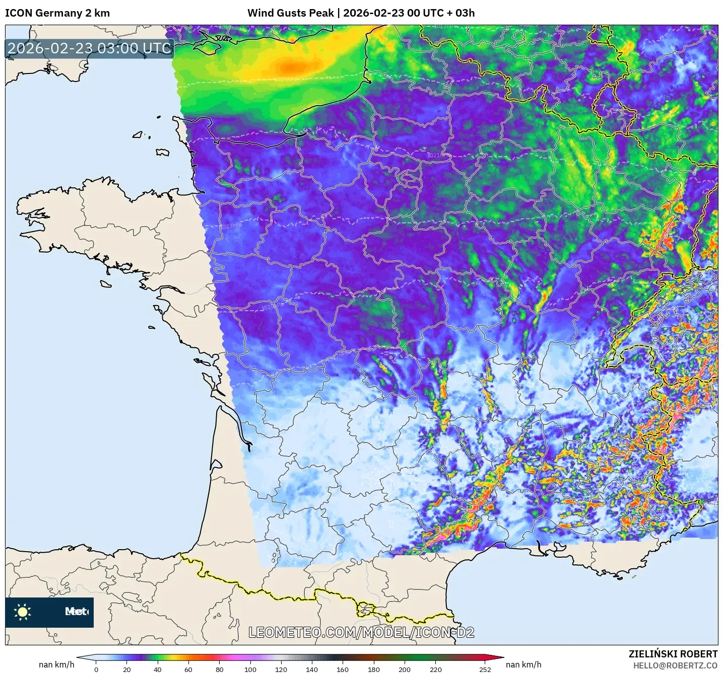 ICON ألمانيا 2 كم model - فرنسا, أقصى هبة