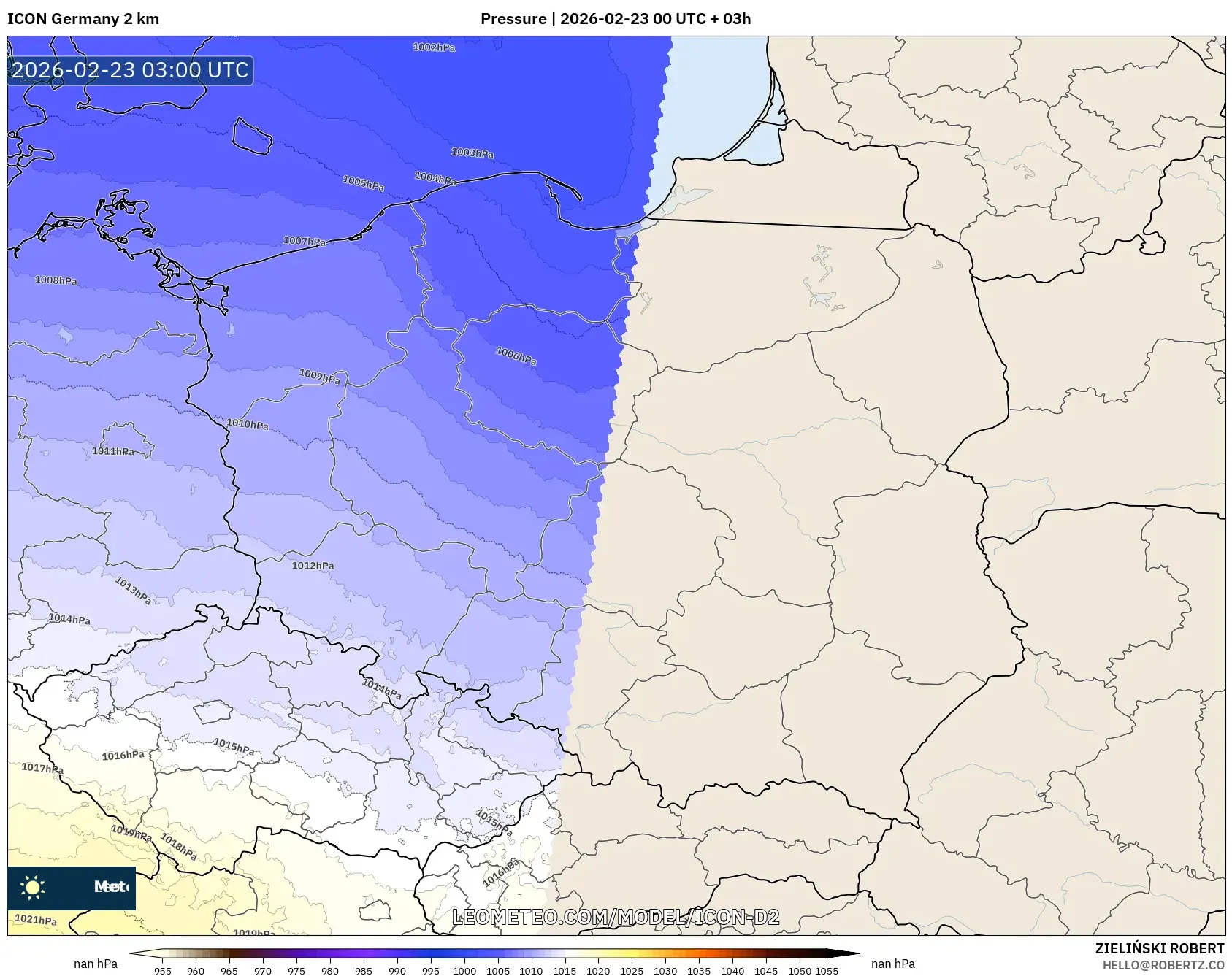 ICON ألمانيا 2 كم model - بولندا, الضغط
