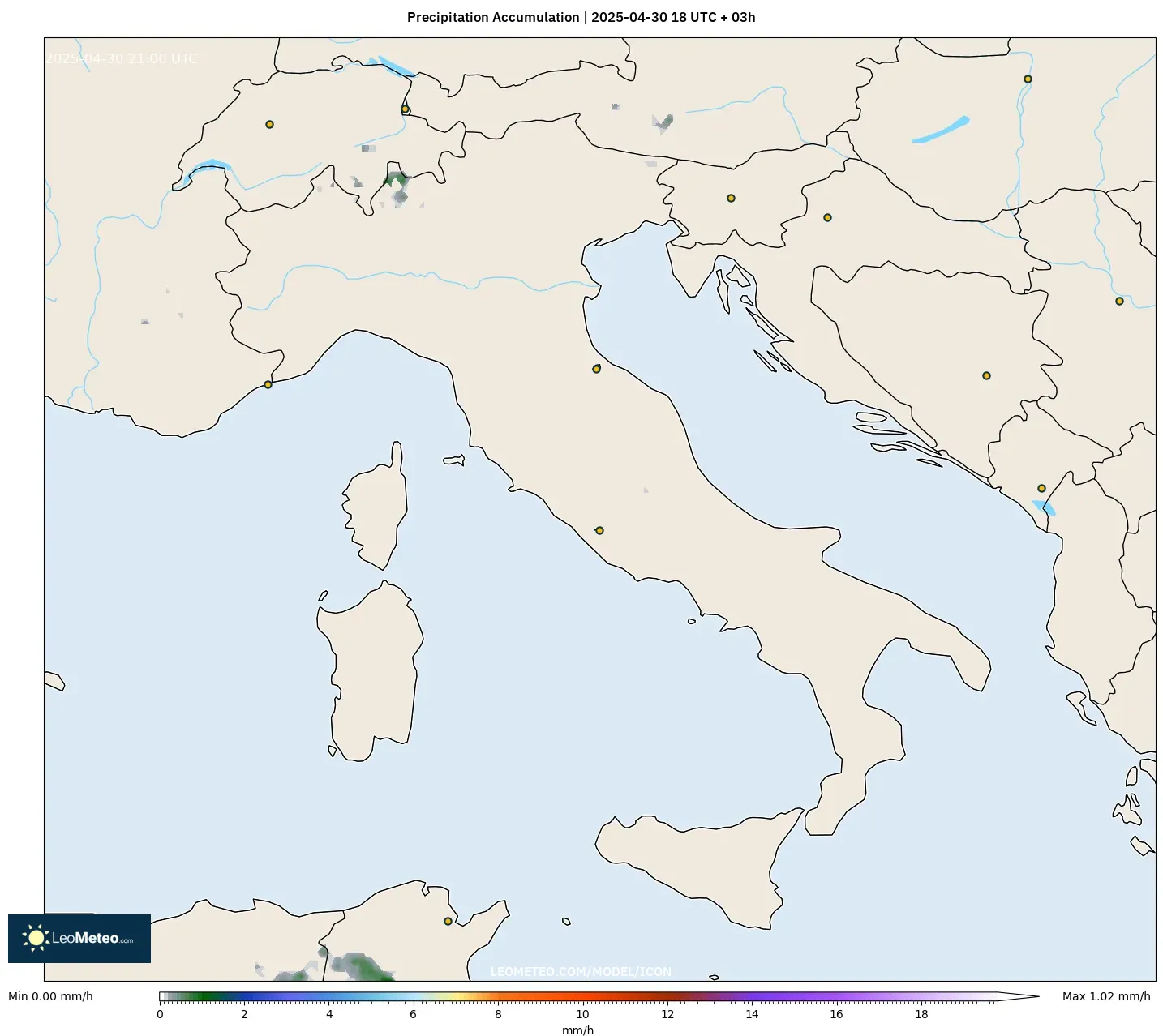 Numerical Weather Icon