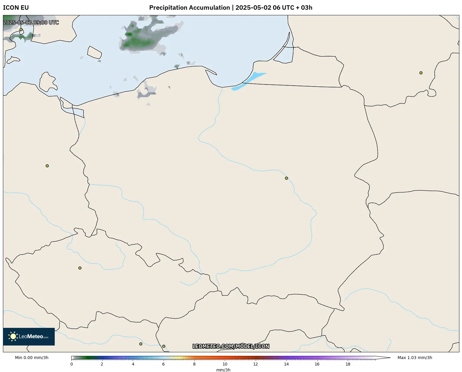 Numerical Weather Icon
