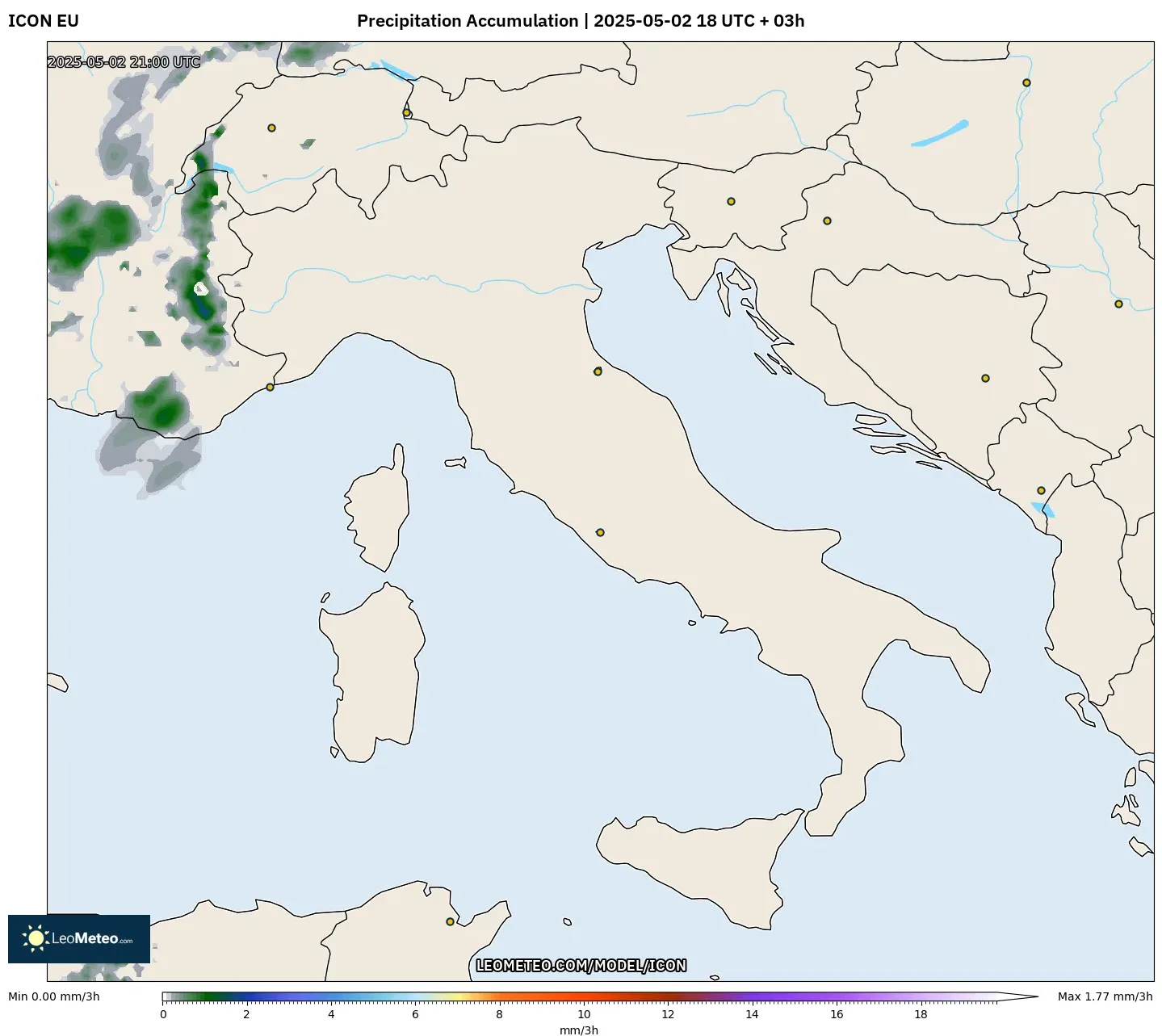 Numerical Weather Icon