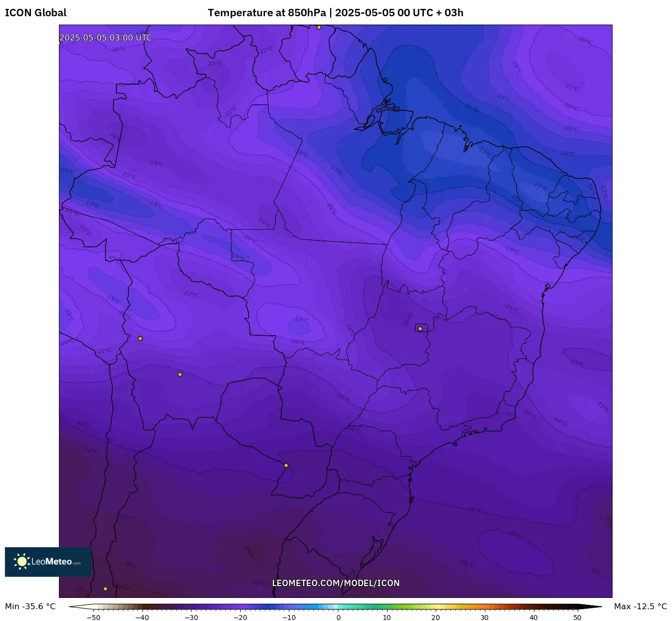 Numerical Weather Icon