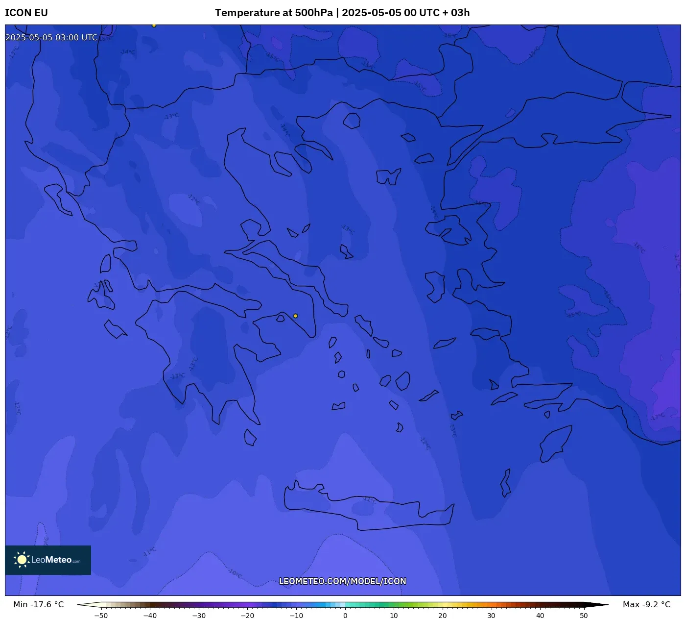 Numerical Weather Icon