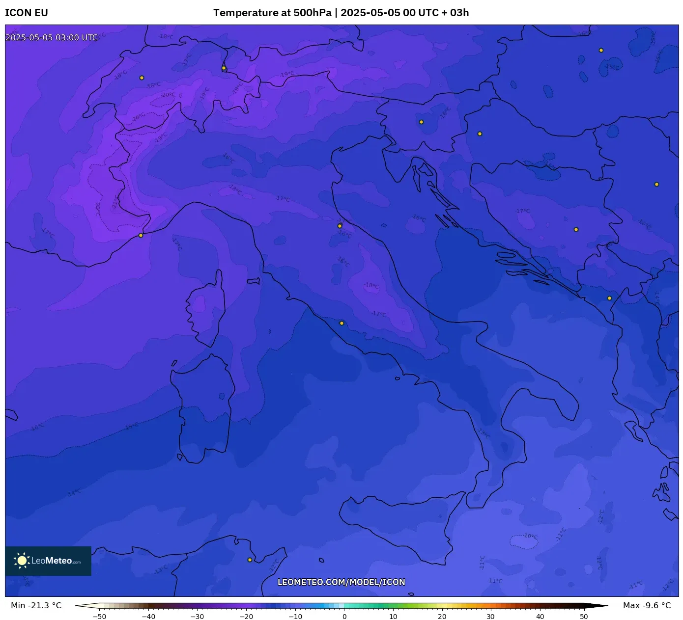 Numerical Weather Icon