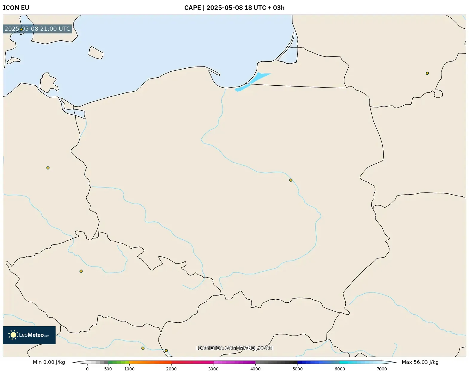 ICON - Poland, CAPE ICON - Poland, CAPE