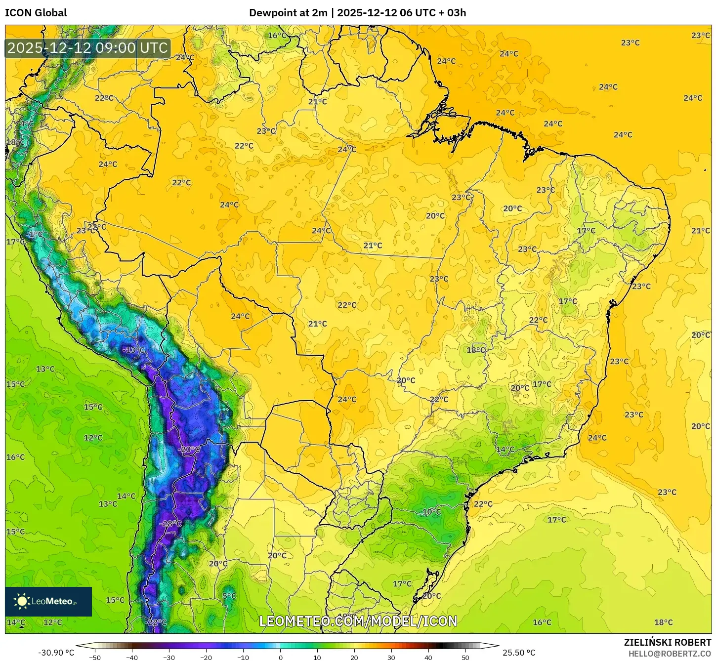ICON model - Brazil, Takat Embun 2 m