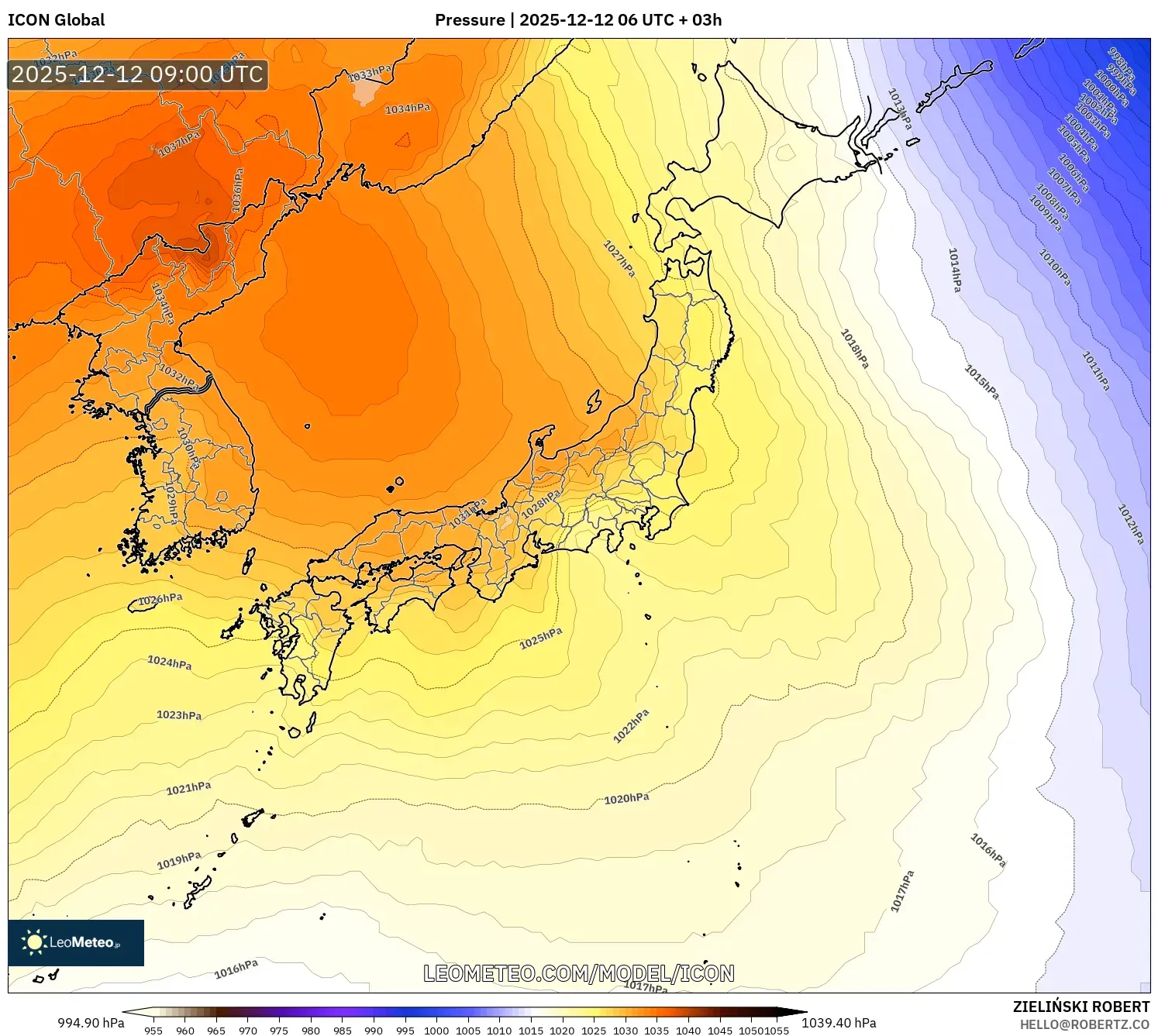 ICON model - Jepun, Tekanan