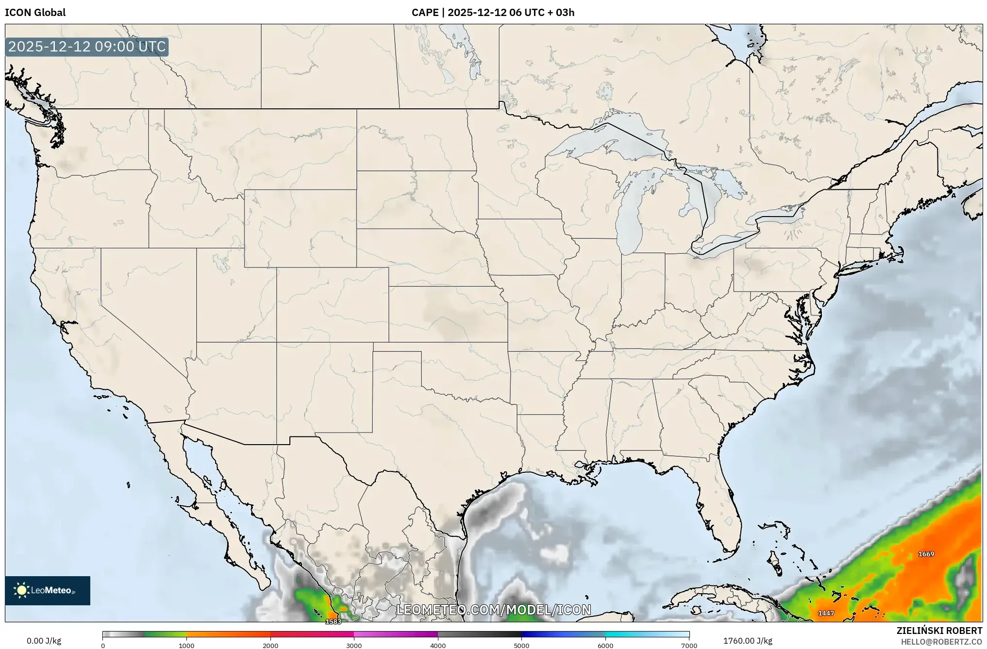 ICON model - Amerika Syarikat, CAPE