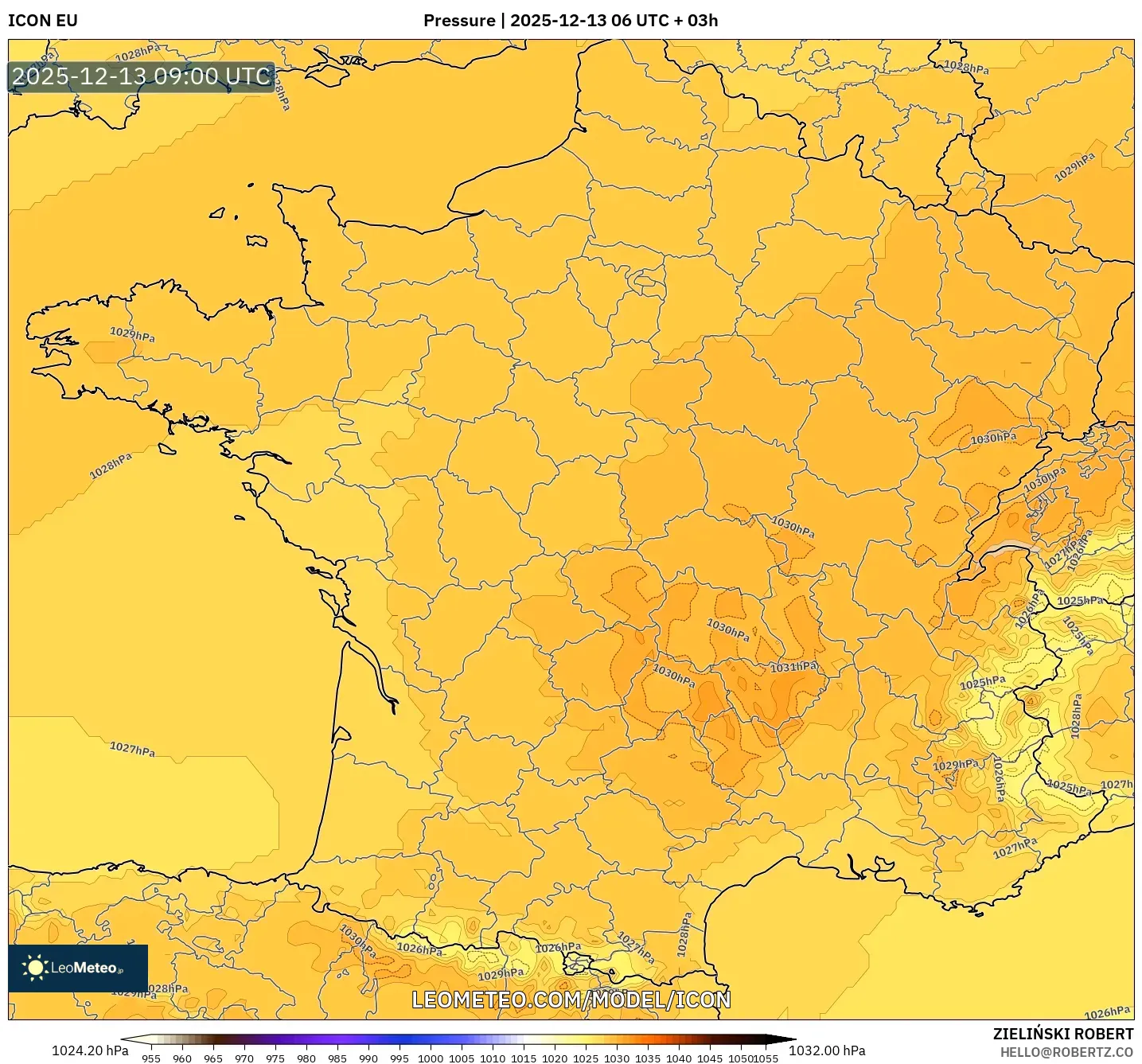 ICON model - Prancis, Tekanan