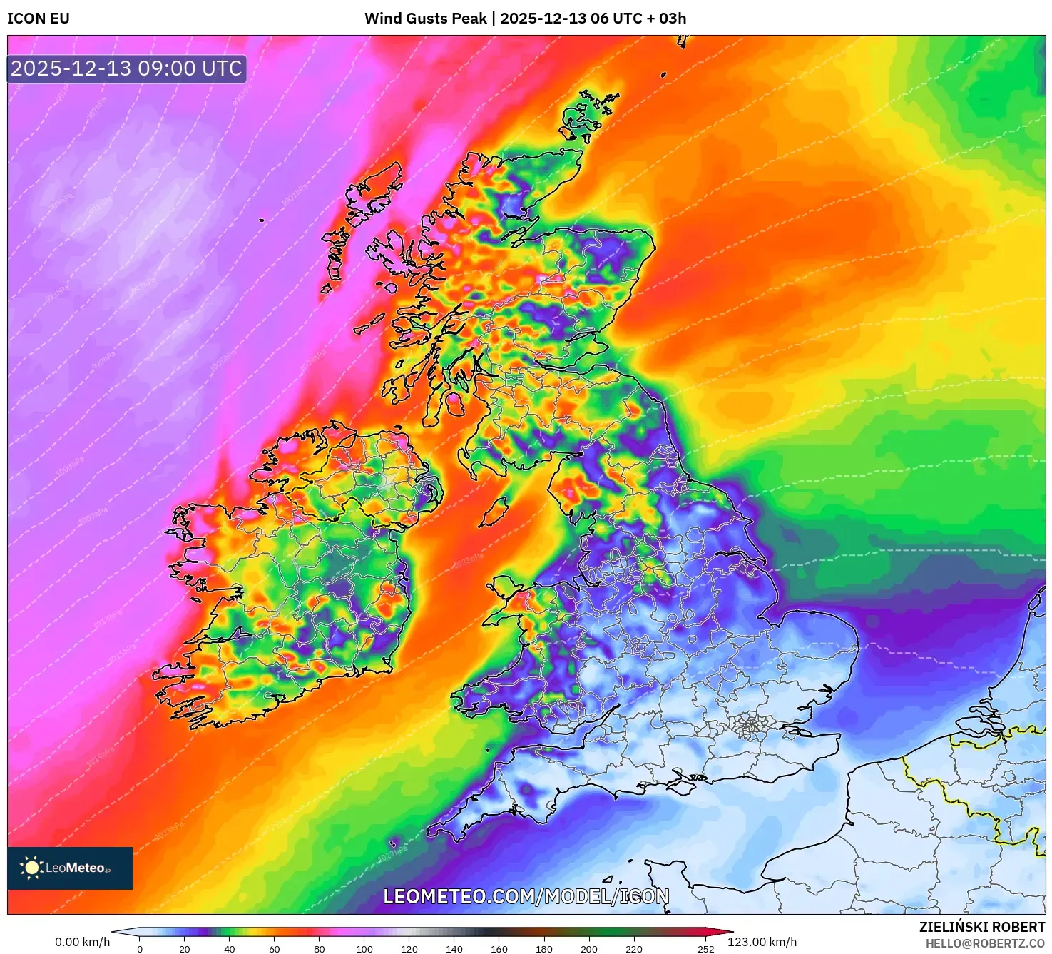 ICON model - Britania Raya, Puncak Hembusan