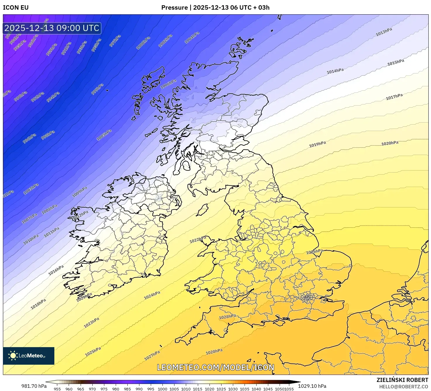 ICON model - Britania Raya, Tekanan