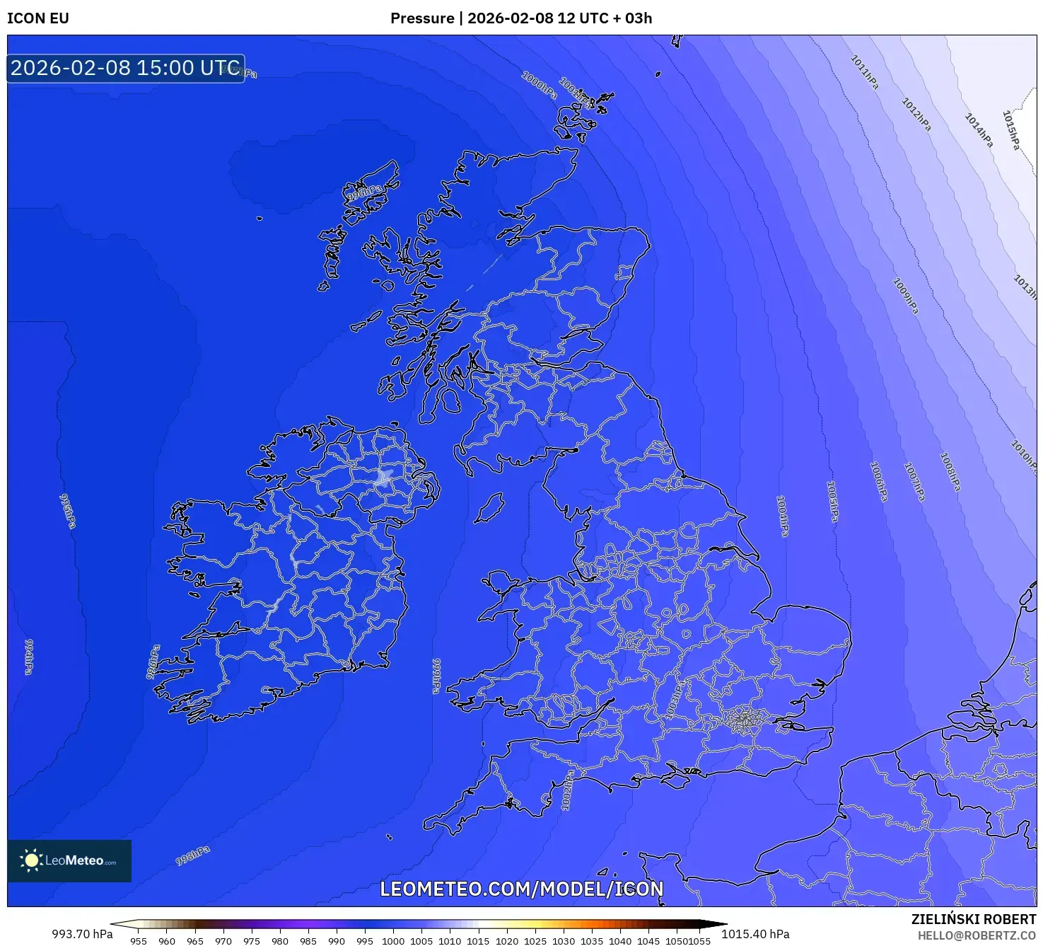 ICON model - Britania Raya, Tekanan