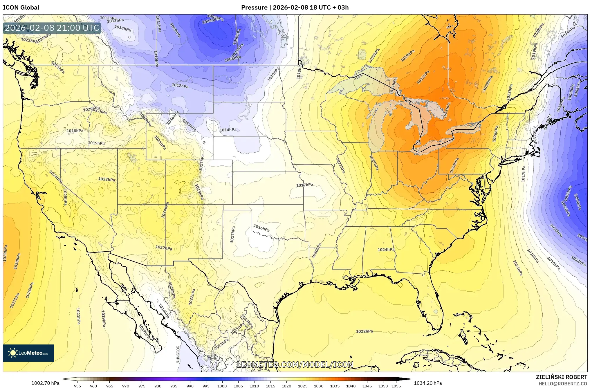 ICON model - Amerika Serikat, Tekanan