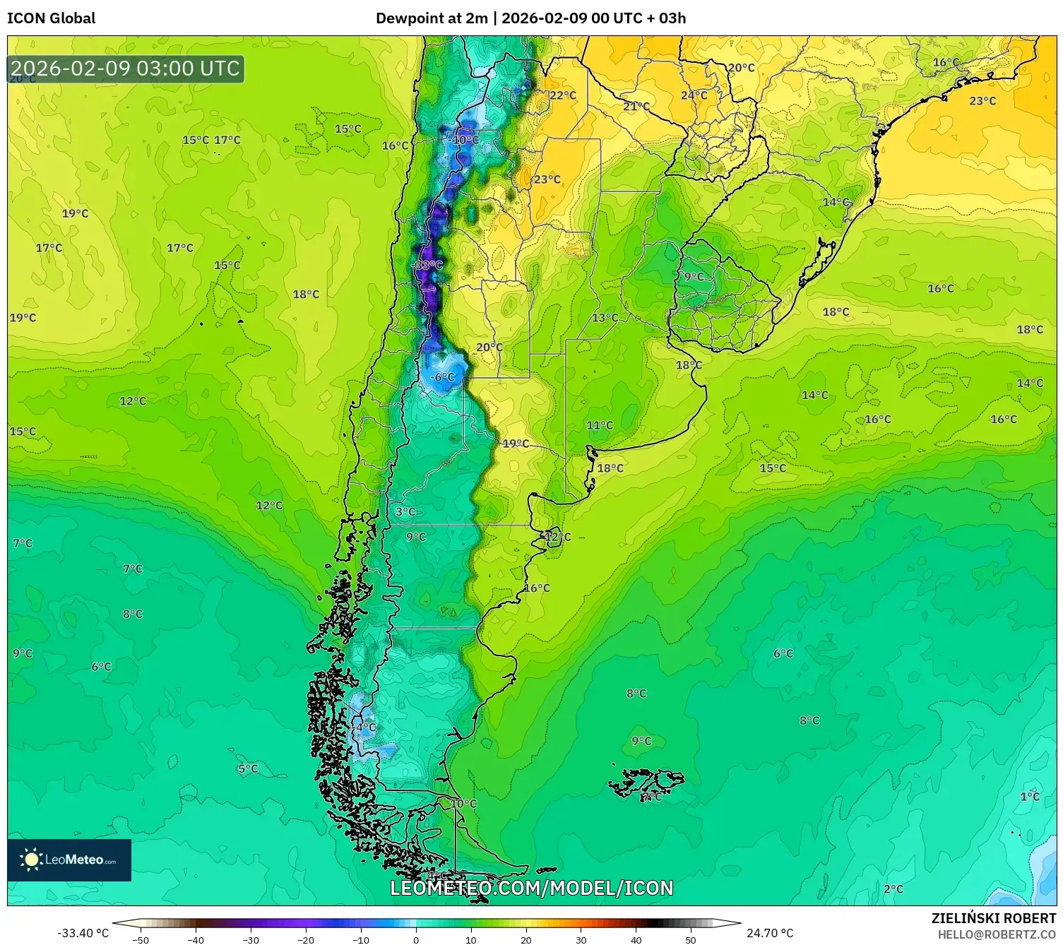 ICON model - Argentina, Takat Embun 2 m