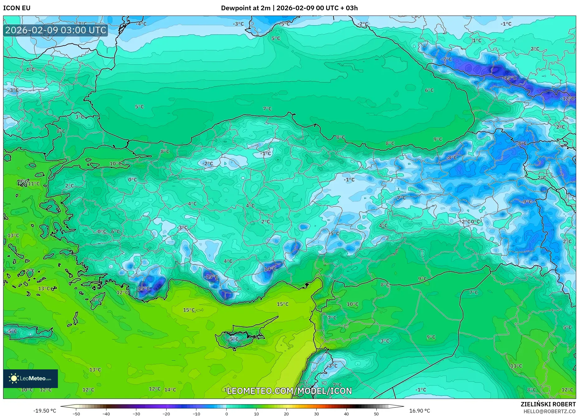 ICON model - Turki, Takat Embun 2 m