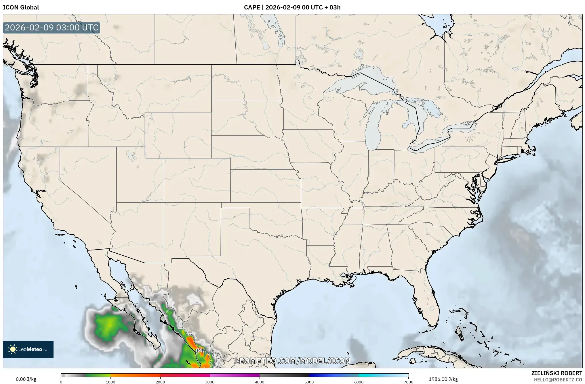 ICON model - Amerika Syarikat, CAPE