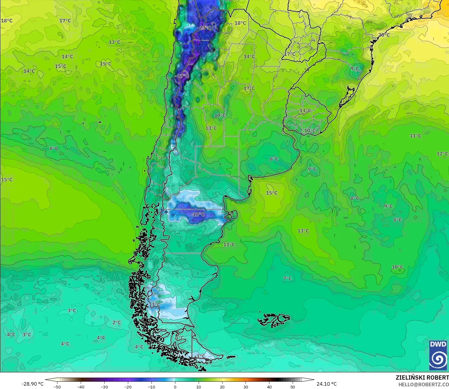 ICON model - Argentina, Takat Embun 2 m