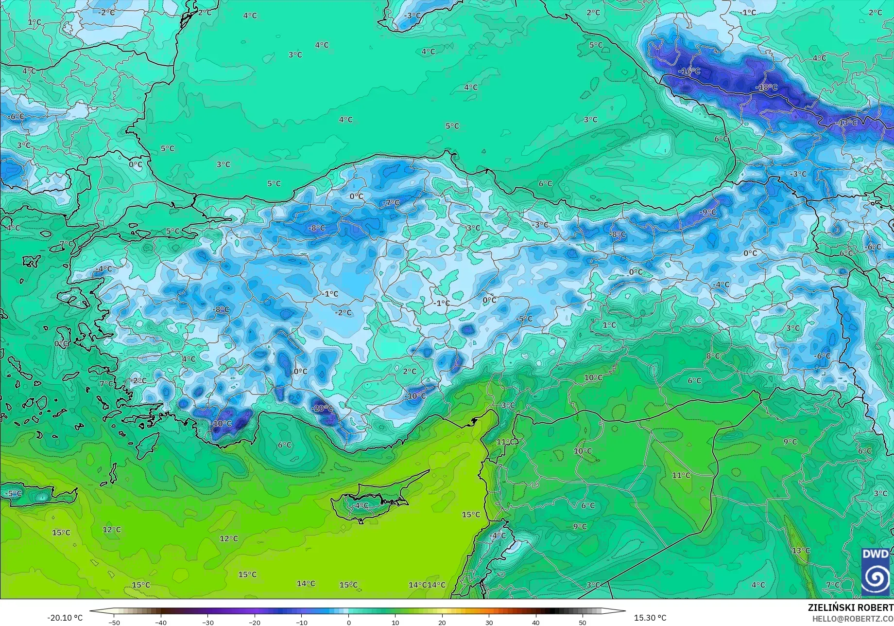 ICON model - Turki, Takat Embun 2 m