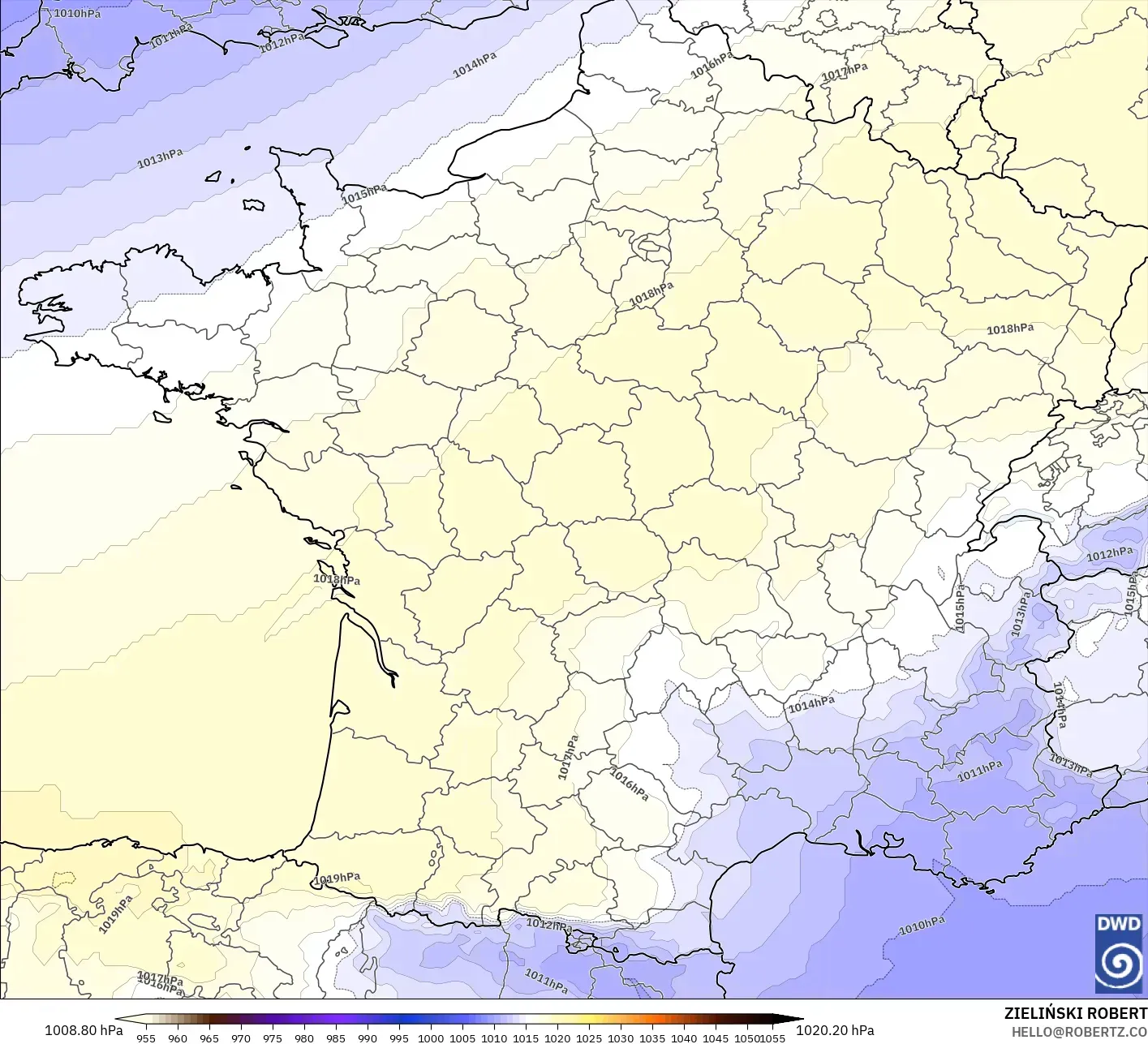 ICON model - Prancis, Tekanan
