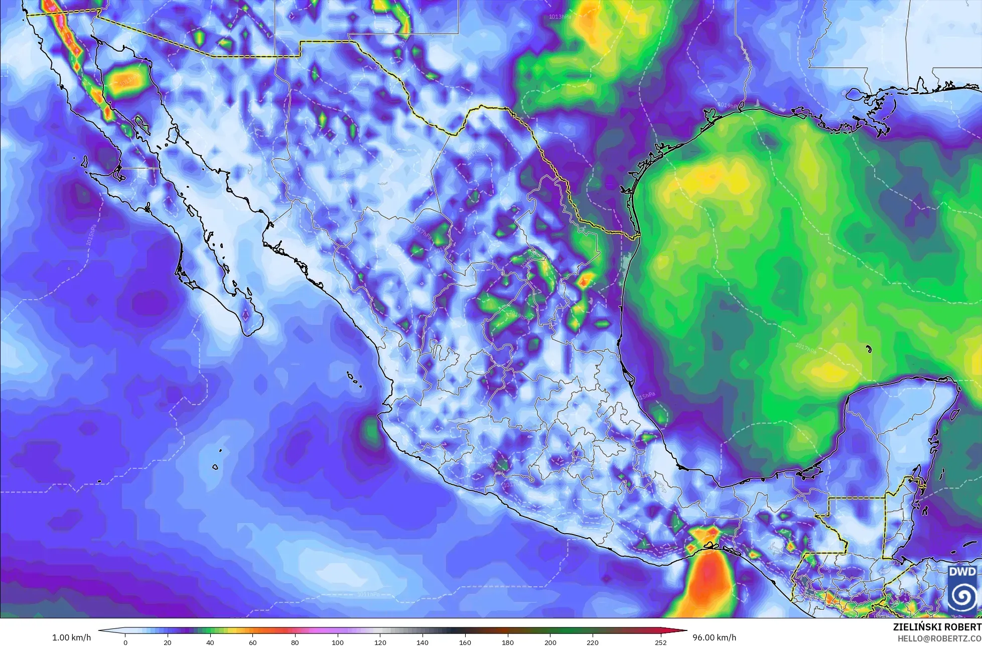 ICON model - Meksiko, Hembusan Angin