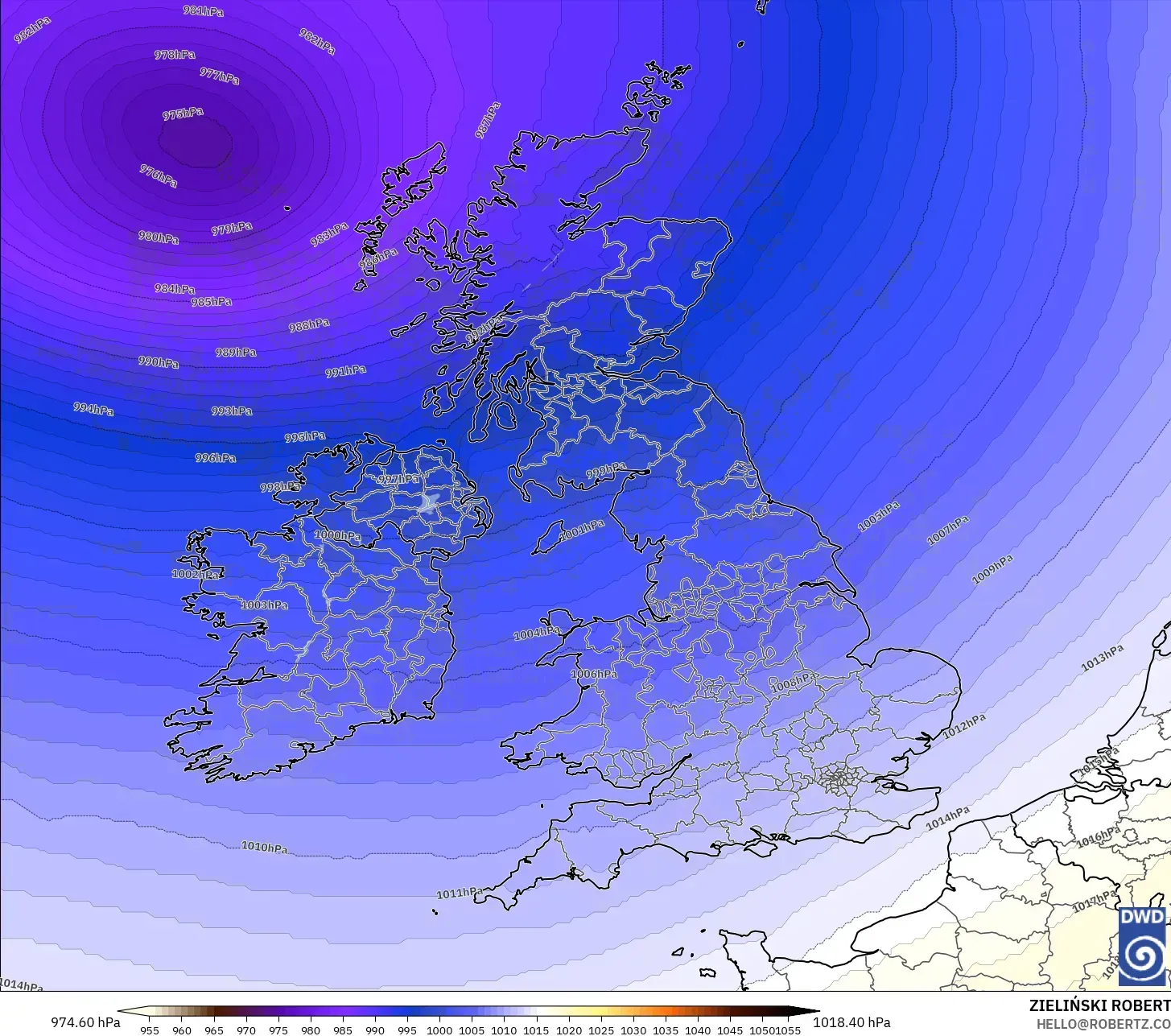 ICON model - Britania Raya, Tekanan