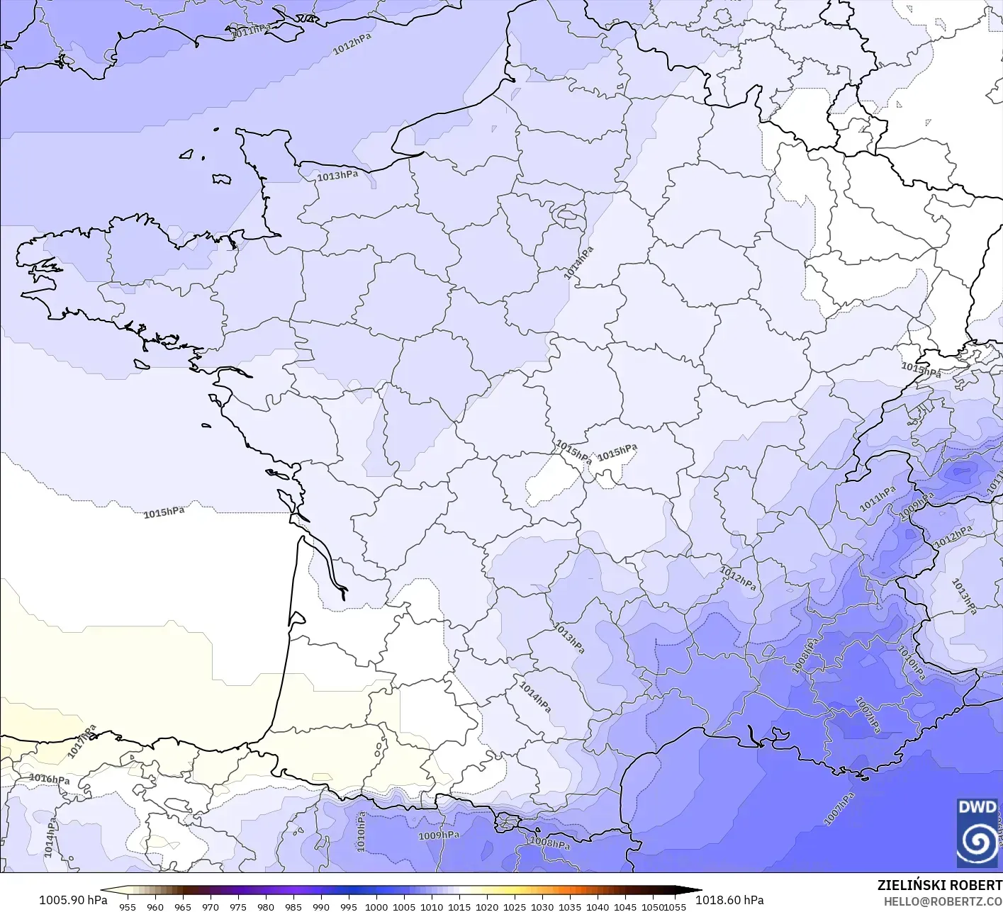 ICON model - Prancis, Tekanan