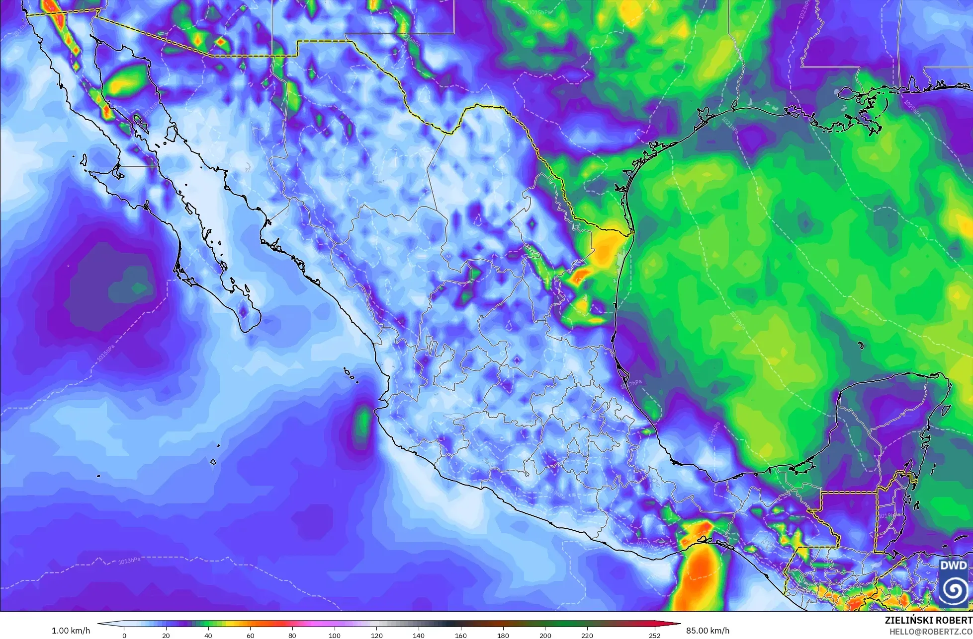 ICON model - Meksiko, Hembusan Angin