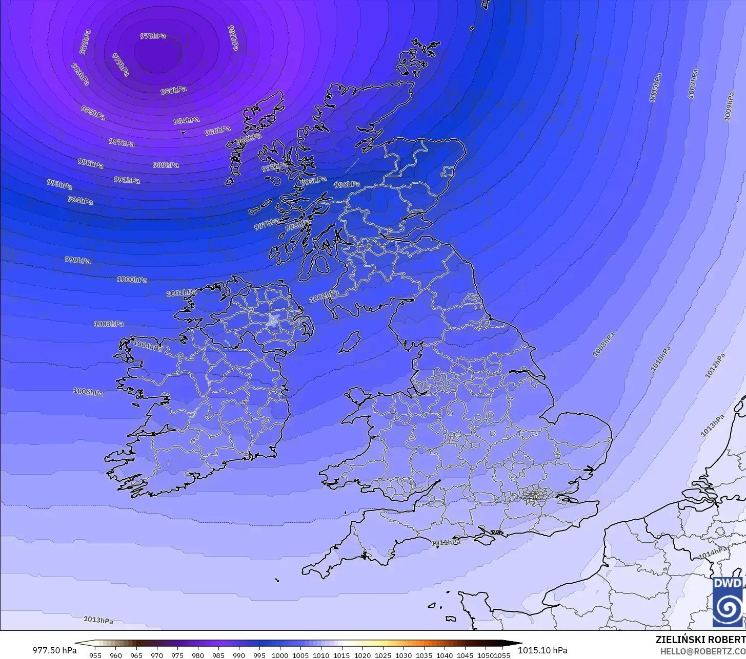 ICON model - Britania Raya, Tekanan