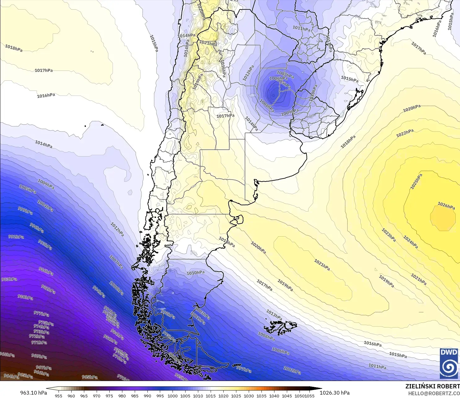 ICON نموذج - الأرجنتين, الضغط