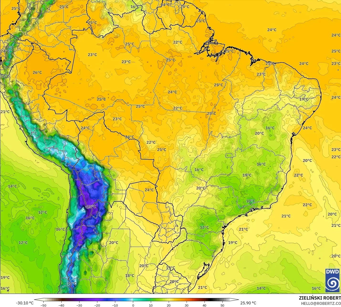 ICON نموذج - البرازيل, نقطة الندى 2 م