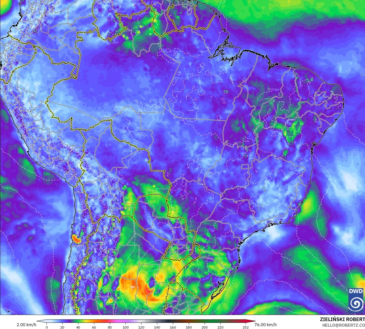 ICON نموذج - البرازيل, أقصى هبة