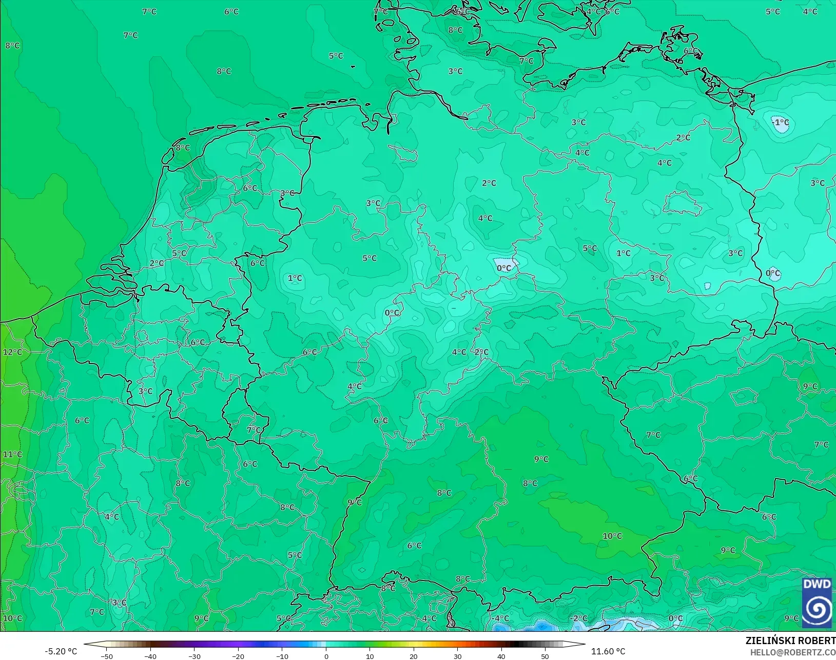 ICON نموذج - ألمانيا, نقطة الندى 2 م