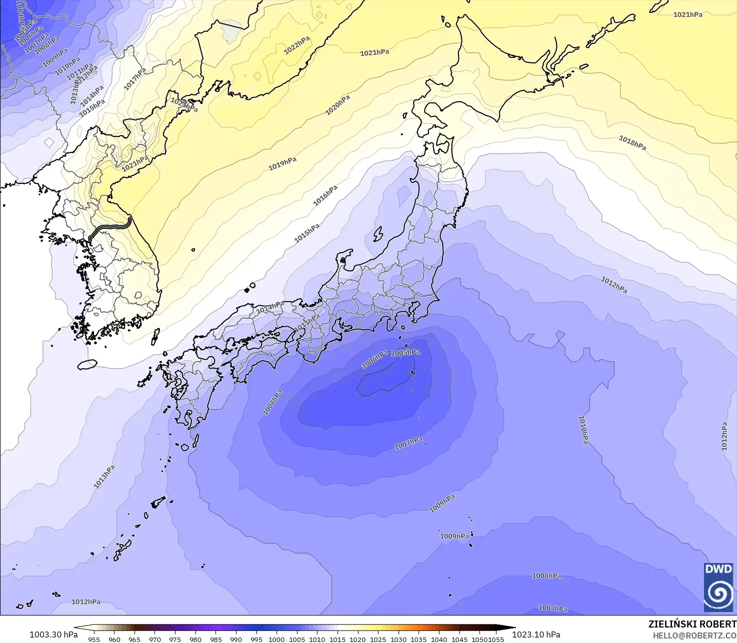 ICON نموذج - اليابان, الضغط