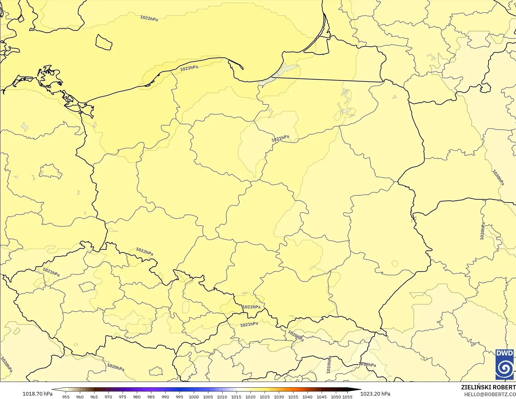 ICON نموذج - بولندا, الضغط