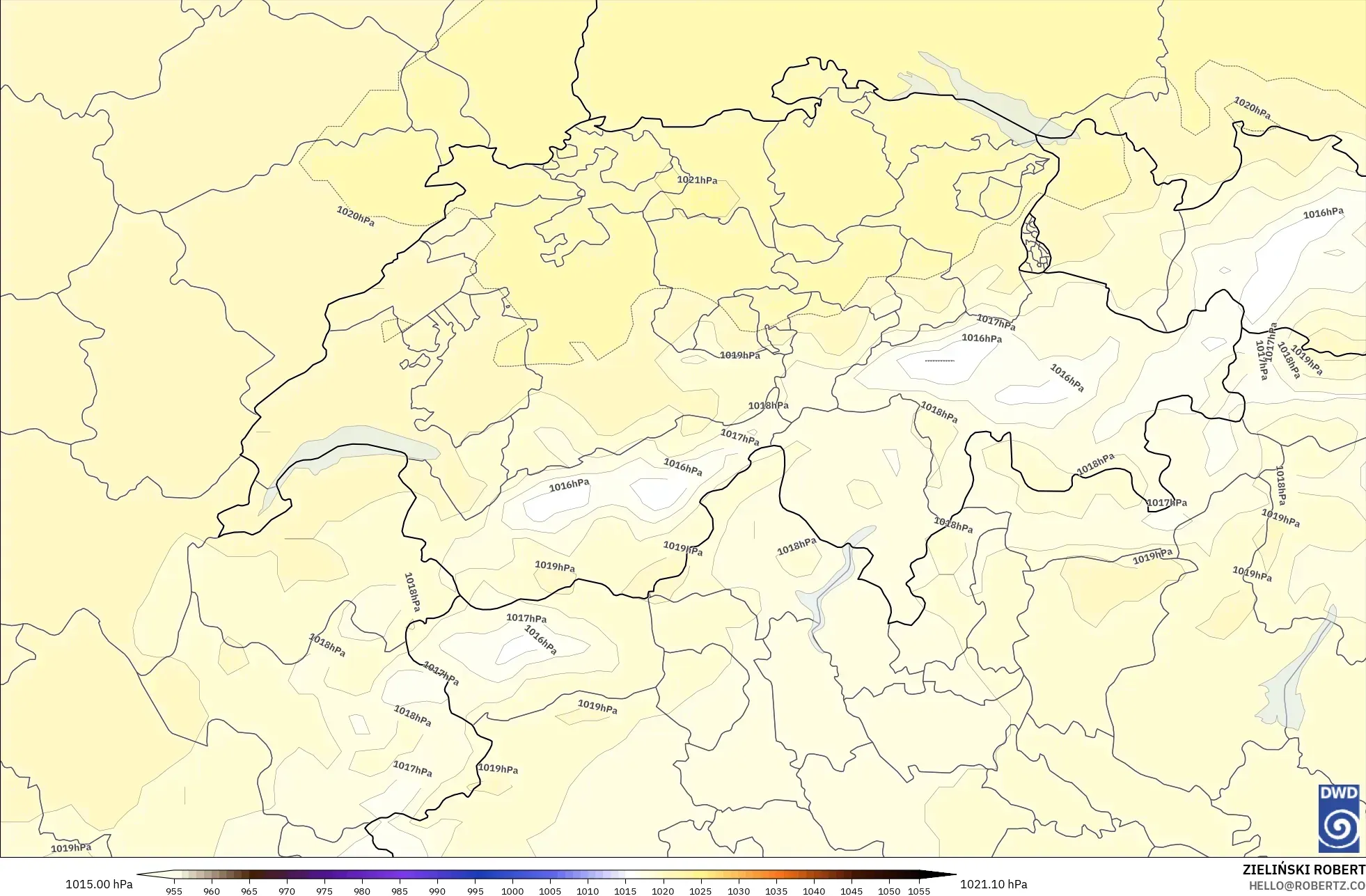 ICON نموذج - سويسرا, الضغط