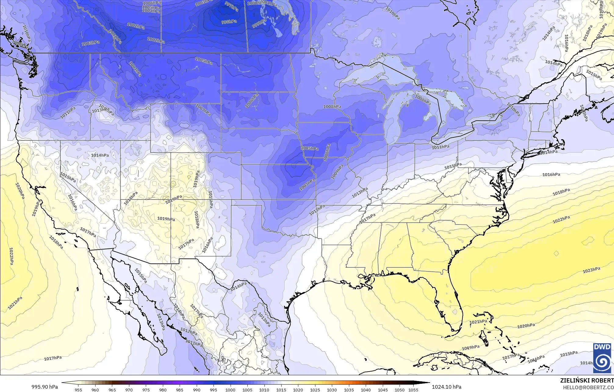 ICON نموذج - الولايات المتحدة, الضغط