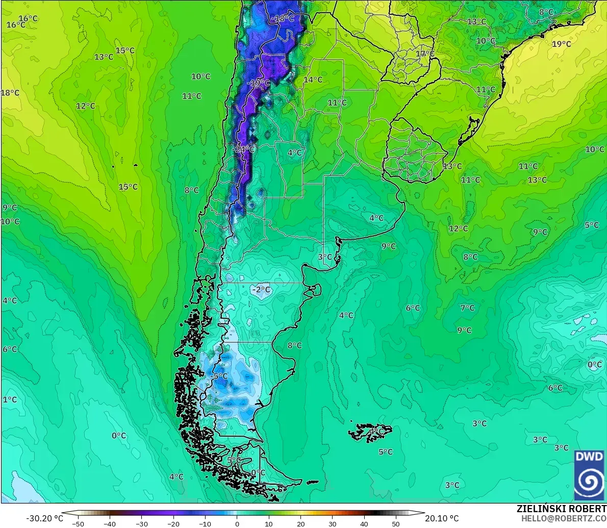 ICON model - Argentina, Takat Embun 2 m