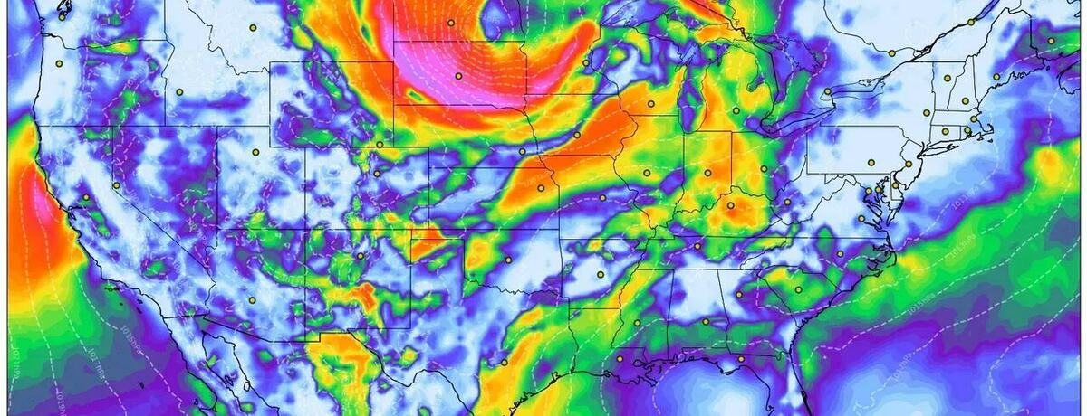 Gale Alert! 15 May 2025 — Powerful Wind Gusts Set to Rip Across Texas and the Central U.S. (GFS 0.25° Forecast)